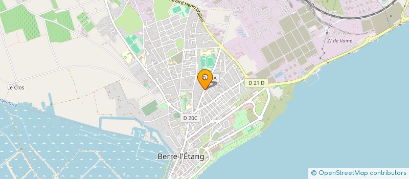 localisation de l'entreprise MADAME SEVERINE SANCHIS  BERRE-L'ETANG