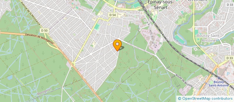 localisation de l'entreprise MADAME SEVERINE SANNIER  BRUNOY