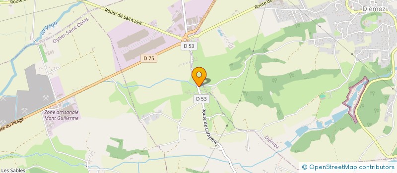 localisation de l'entreprise MADAME SEVERINE SAUGNIER  SAINT-GEORGES-D'ESPERANCHE