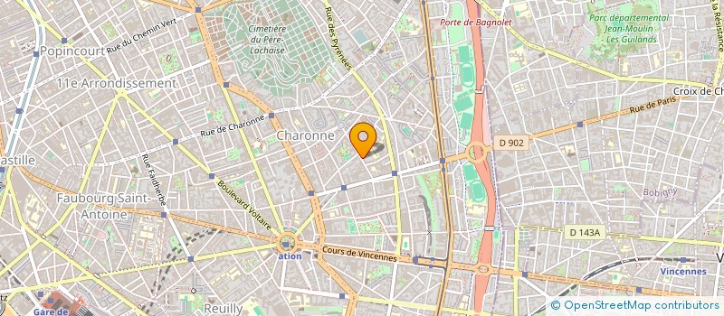 localisation de l'entreprise MADAME SEVERINE SAUSSOIS  PARIS