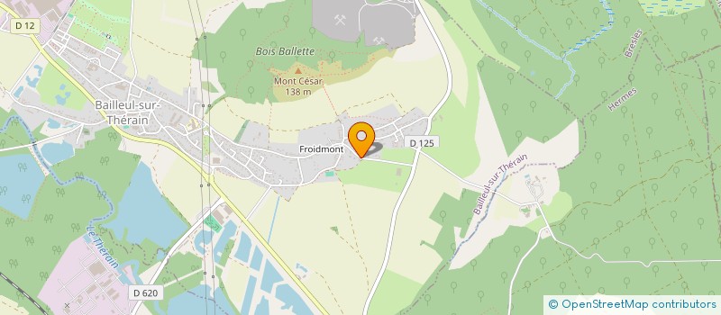 localisation de l'entreprise MADAME SEVERINE SCHEIDLER  BAILLEUL-SUR-THERAIN