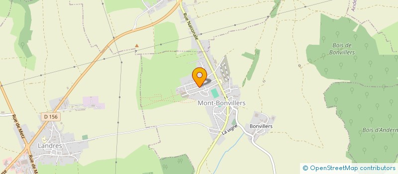 localisation de l'entreprise MADAME SEVERINE SCHMIT  MONT-BONVILLERS