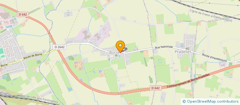 localisation de l'entreprise MADAME SEVERINE SCHUPPE  OXELAERE