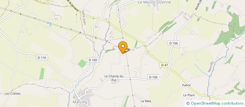 localisation de l'entreprise MADAME SEVERINE SECHI  SAINT-OVIN