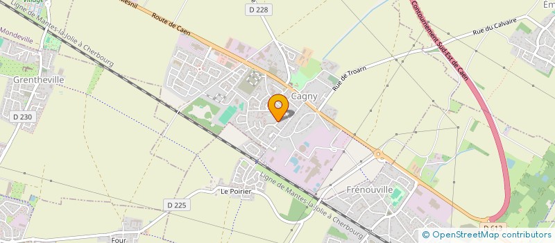 localisation de l'entreprise MADAME SEVERINE SEDIVY  CAGNY