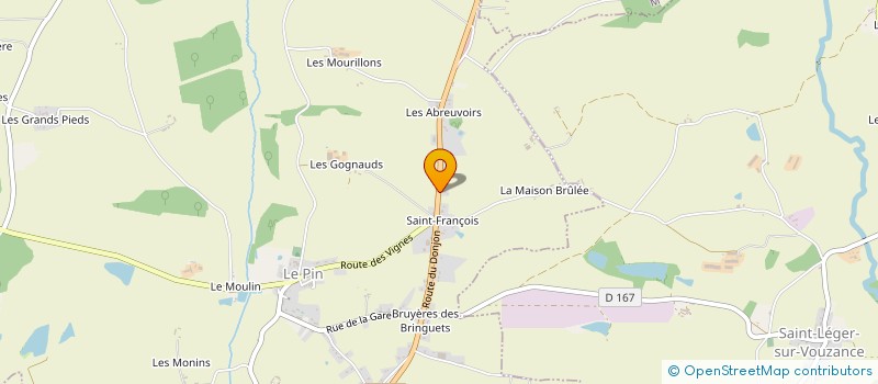 localisation de l'entreprise MADAME SEVERINE SEMET à LE PIN