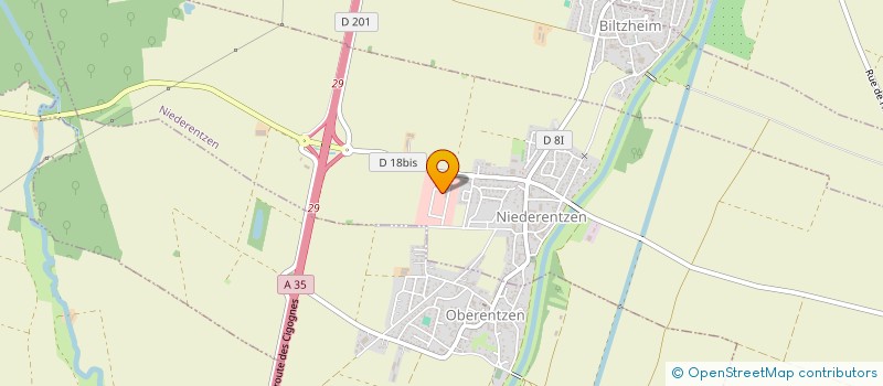 localisation de l'entreprise MADAME SEVERINE SERVETTE  NIEDERENTZEN