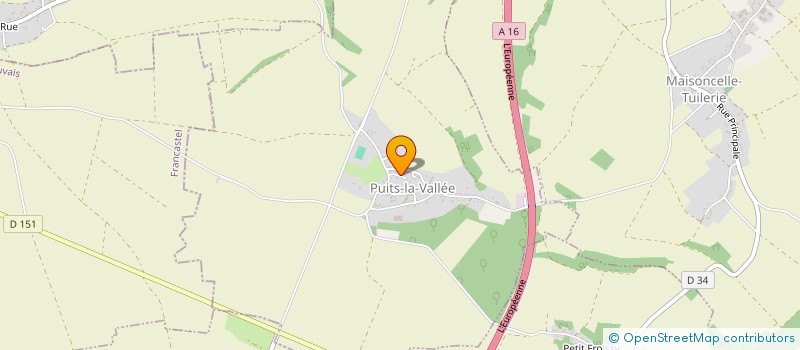 localisation de l'entreprise MADAME SEVERINE SIMON  PUITS-LA-VALLEE