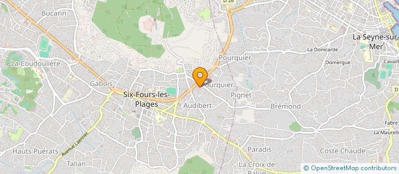 localisation de l'entreprise MADAME SEVERINE SMIDTS à SIX-FOURS-LES-PLAGES