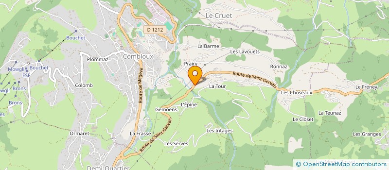 localisation de l'entreprise MADAME SEVERINE SOCQUET-JUGLARD  COMBLOUX