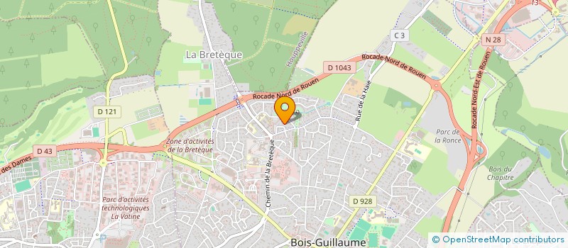 localisation de l'entreprise MADAME SEVERINE SOUPPART à BOIS-GUILLAUME