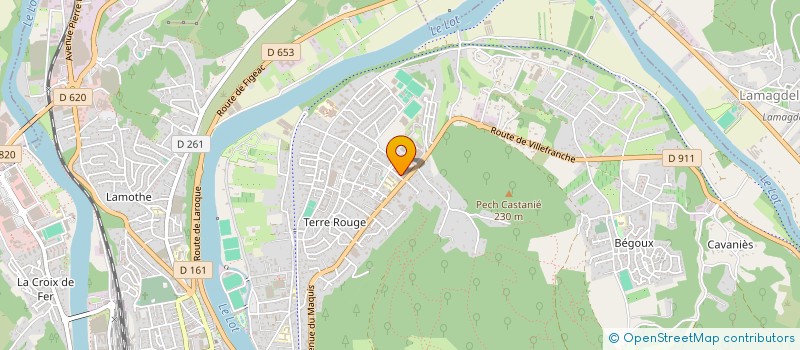 localisation de l'entreprise MADAME SEVERINE SPRIES  CAHORS