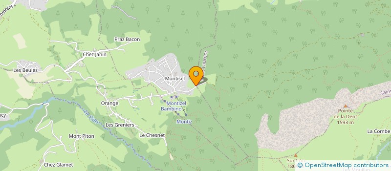 localisation de l'entreprise MADAME SEVERINE STEFFE  SAINT-SIXT