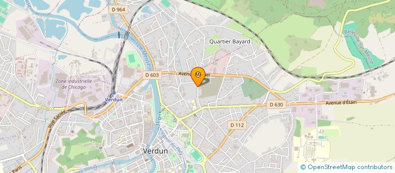localisation de l'entreprise MADAME SEVERINE STIER à VERDUN