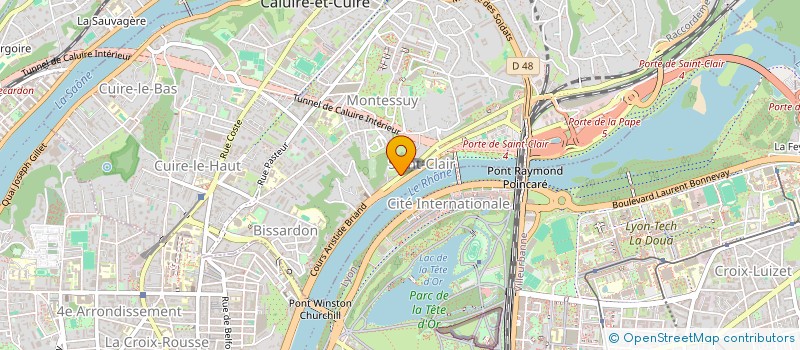 localisation de l'entreprise MADAME SEVERINE STIKER  CHAVANOZ