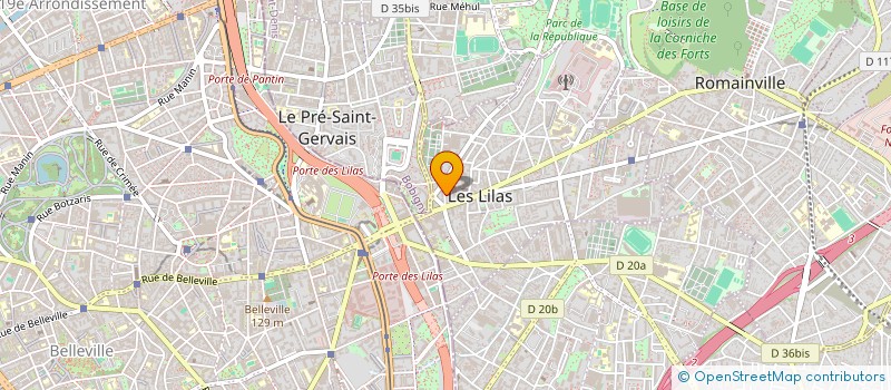 localisation de l'entreprise MADAME SEVERINE SYLVIE TERNISIEN à LES LILAS