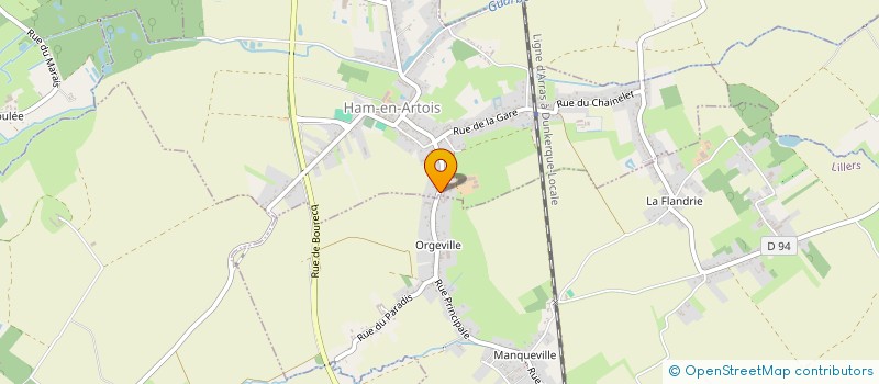 localisation de l'entreprise MADAME SEVERINE TANCHON  HAM-EN-ARTOIS