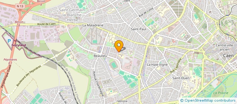 localisation de l'entreprise MADAME SEVERINE TASSET à CAEN