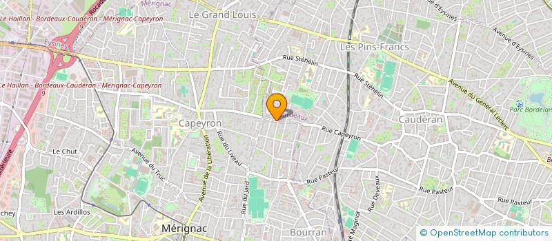 localisation de l'entreprise MADAME SEVERINE TERRASSE  BORDEAUX