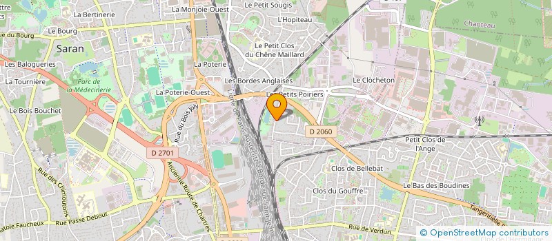 localisation de l'entreprise MADAME SEVERINE TERRIEN à SARAN