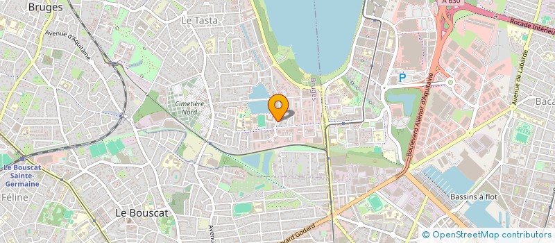 localisation de l'entreprise MADAME SEVERINE TEYSSEDRE  BRUGES