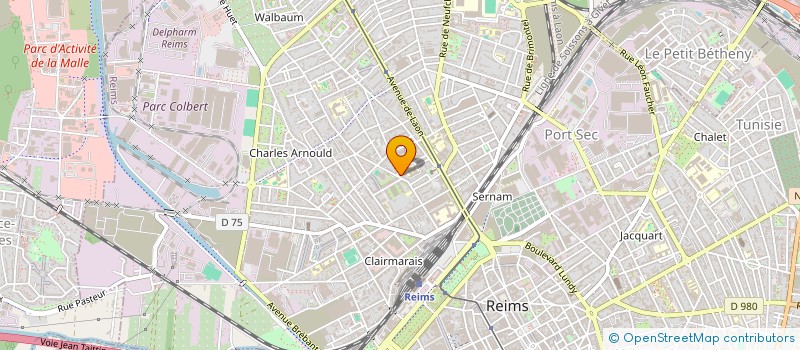 localisation de l'entreprise MADAME SEVERINE TISON  REIMS