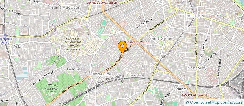 localisation de l'entreprise MADAME SEVERINE TOCAVEN à BORDEAUX