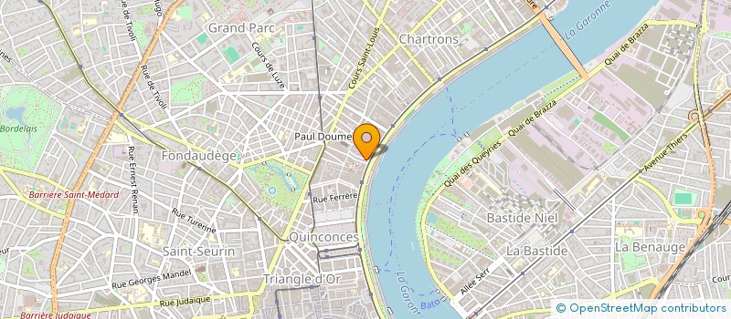 localisation de l'entreprise MADAME SEVERINE TRAISNEL à BORDEAUX