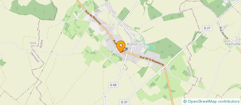 localisation de l'entreprise MADAME SEVERINE TRIBOULET  ROLLOT