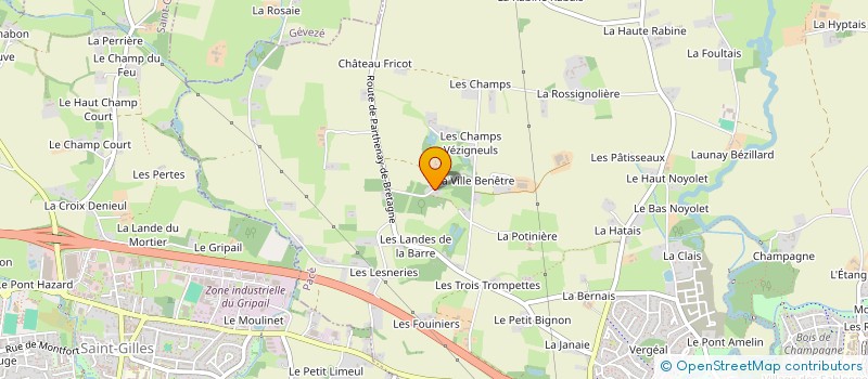 localisation de l'entreprise MADAME SEVERINE TROUVE  VIGNOC