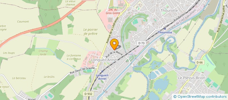 localisation de l'entreprise MADAME SEVERINE TURPIN à LONGUEIL-ANNEL