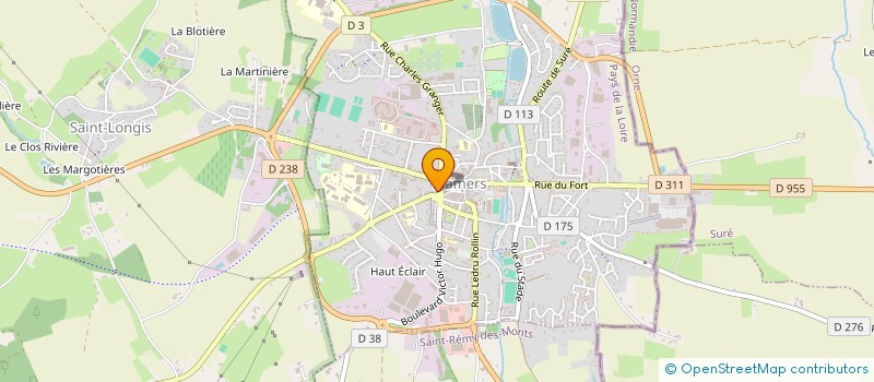 localisation de l'entreprise MADAME SEVERINE TUYTTEN  MAMERS