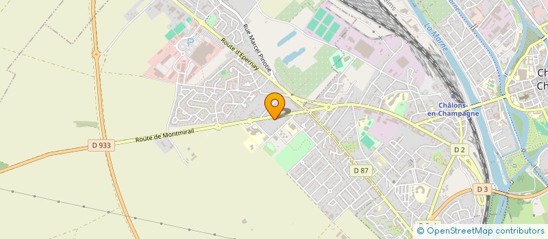 localisation de l'entreprise MADAME SEVERINE VAILLANT  FAGNIERES