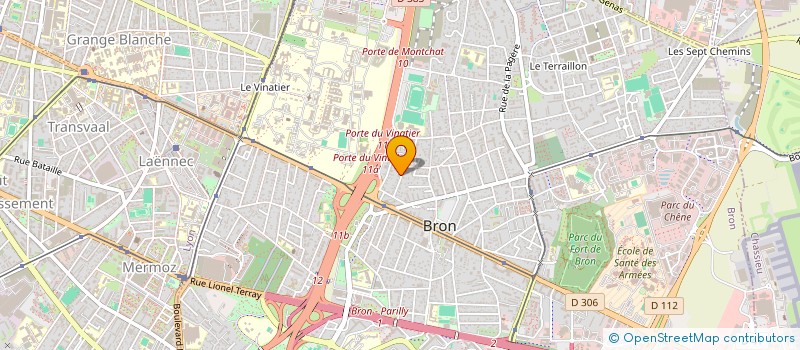 localisation de l'entreprise MADAME SEVERINE VALENTE  BRON