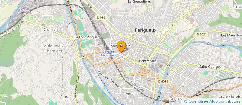 localisation de l'entreprise MADAME SEVERINE VALEZE  PERIGUEUX