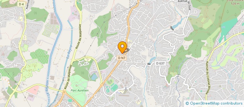 localisation de l'entreprise MADAME SEVERINE VALLEROT à FREJUS