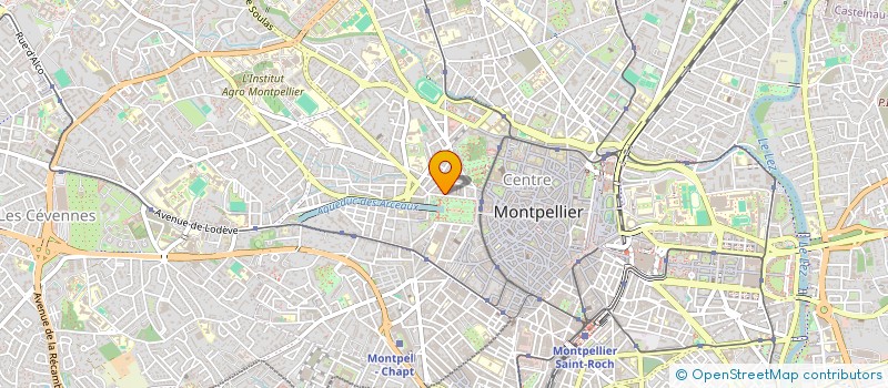 localisation de l'entreprise MADAME SEVERINE VALLET à MONTPELLIER