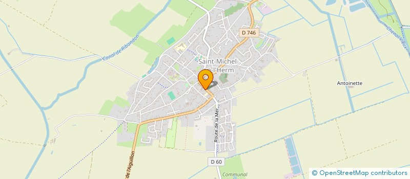 localisation de l'entreprise MADAME SEVERINE VALOT  SAINT-MICHEL-EN-L'HERM