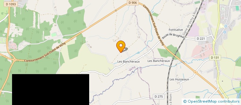 localisation de l'entreprise MADAME SEVERINE VANTALON  BRUGHEAS