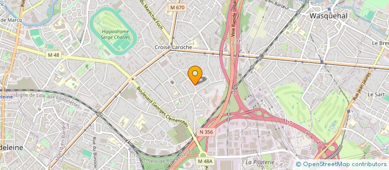 localisation de l'entreprise MADAME SEVERINE VERHOOSEL à MARCQ-EN-BARŒUL