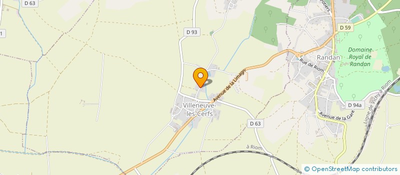 localisation de l'entreprise MADAME SEVERINE VIRGILI  VILLENEUVE-LES-CERFS