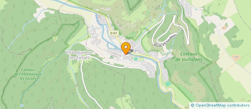 localisation de l'entreprise MADAME SEVERINE VISMES  VUILLAFANS