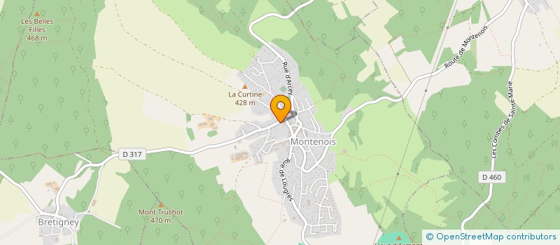 localisation de l'entreprise MADAME SEVERINE WACOGNE  MONTENOIS