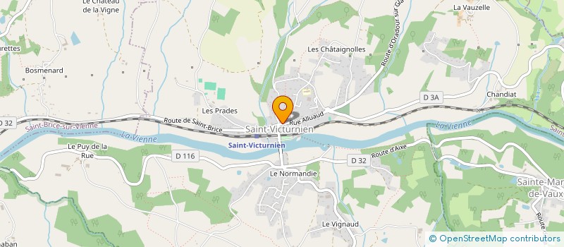 localisation de l'entreprise MADAME SEVERINE WOLFF à SAINT-VICTURNIEN