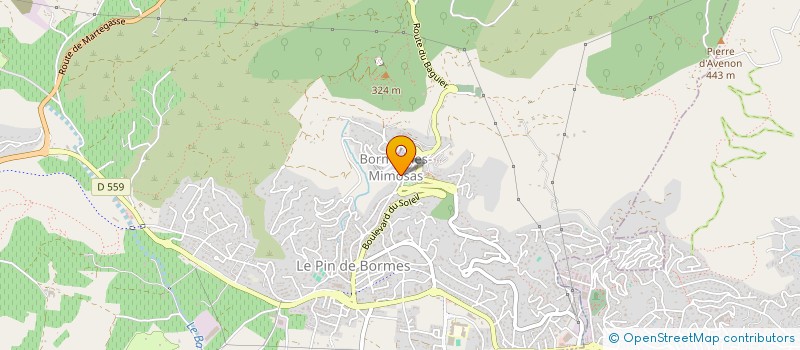 localisation de l'entreprise MADAME SEVERINE ZEKA à BORMES-LES-MIMOSAS