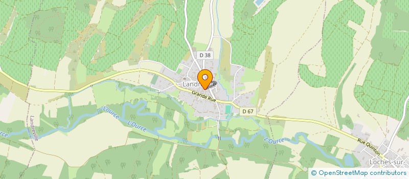 localisation de l'entreprise MADAME SEVERINNE ROBIN  VILLE-SUR-ARCE