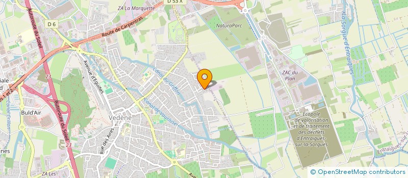 localisation de l'entreprise MADAME SEVGI SOYSAL  VEDENE