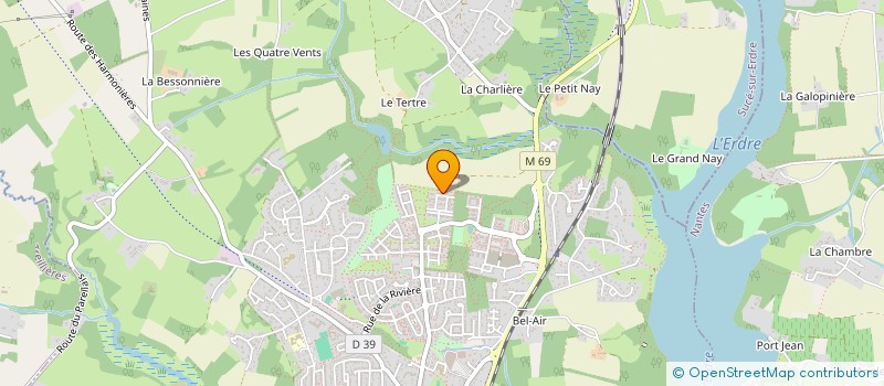 localisation de l'entreprise MADAME SEVIL TURKERI à LA CHAPELLE-SUR-ERDRE
