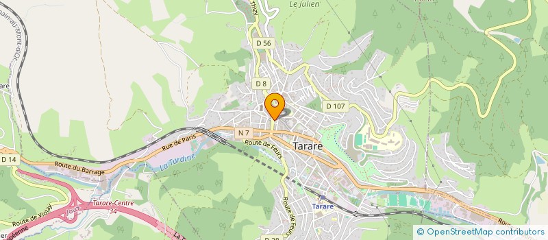 localisation de l'entreprise MADAME SEVILAY KARADAG à TARARE