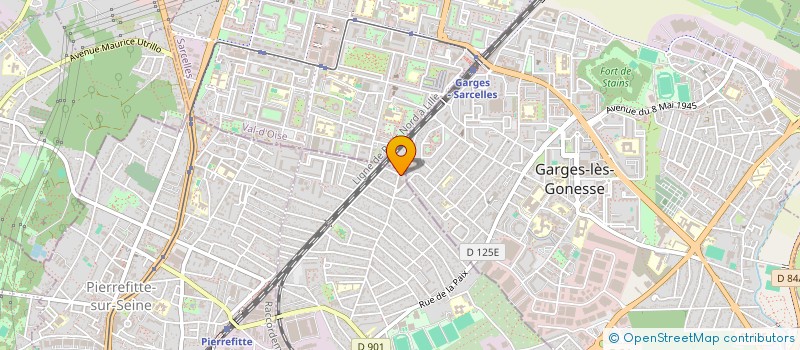 localisation de l'entreprise MADAME SEVIM EDIS  STAINS